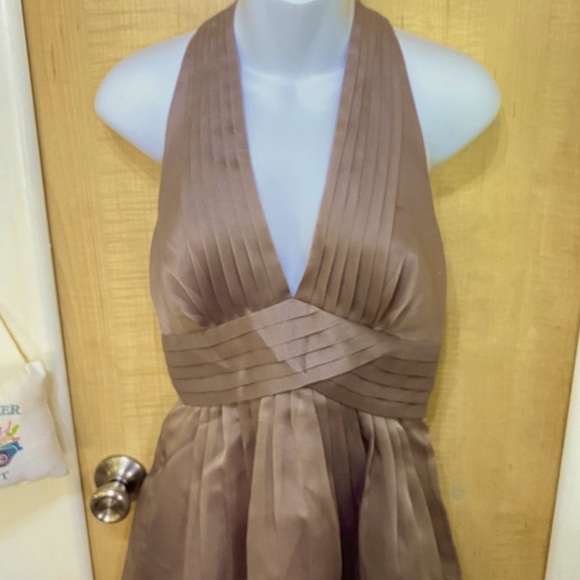 Max and Cleo “Diana” Organza Halter Midi Dress - Picture 5 of 16